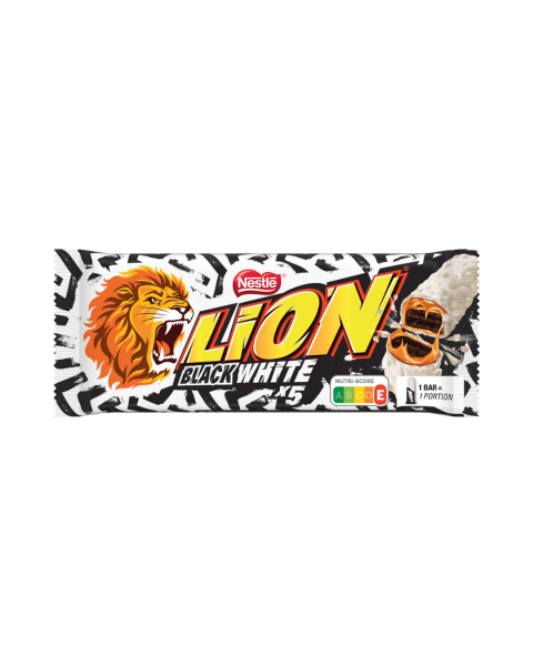 Lion Black White, 5er Packung, 500g